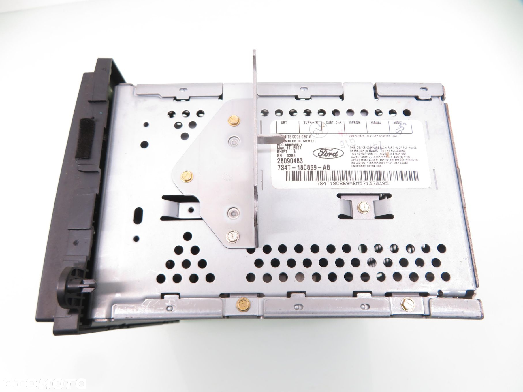 RADIO FORD FOCUS MK1 I USA 7S4T18C869AB 28090483 - 5