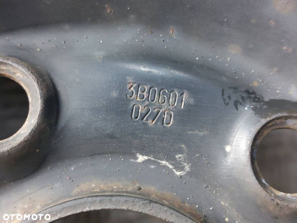 KOŁO FELGA OPONA ZAPAS 5X112 6Jx15 FI57,1 195/65R15 AUDI VW 3B0601027D - 2
