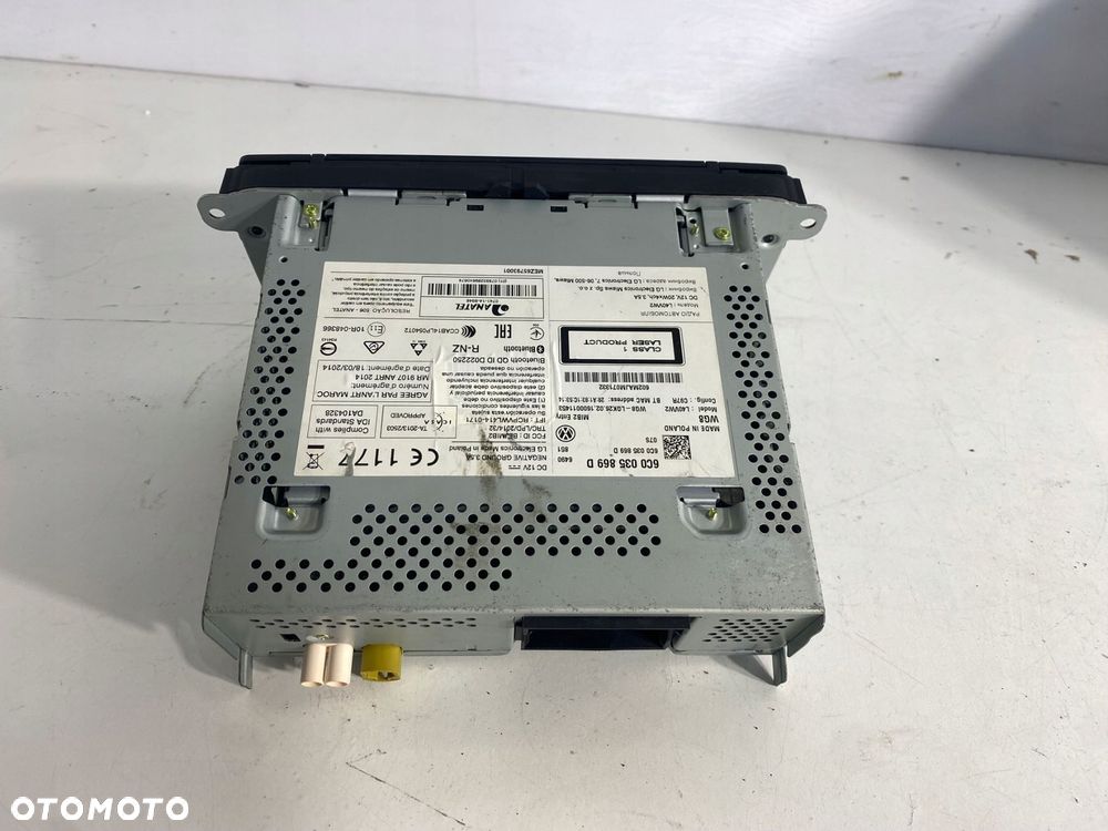 radio cd bluetooth vw polo v 6c eu - 3