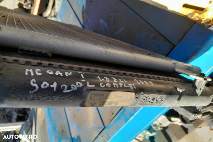 Radiator apa racire motor COMPLECT Renault Megane 1 (facelift)  [din - 2