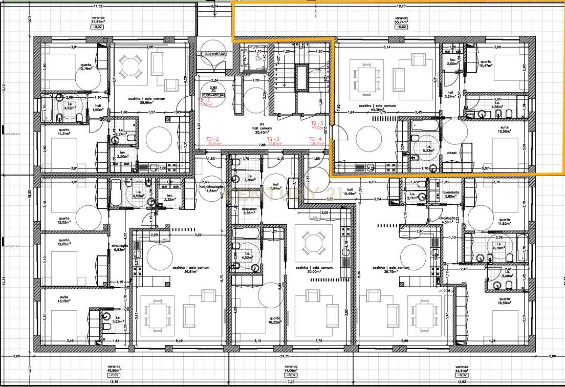 Moderno T2 em construção - Viseu - Grande imagem: 4/10