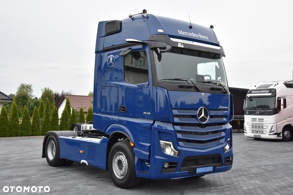 Mercedes-Benz ACTROS GIGASPACE / MP5 / 1848 / KLIMA POST. / XENON / VIRTUAL COCPIT / NAVI / SERWISOWANY W ASO MB / SALON PL / FULL WERSJA / JAK NOWY - 6