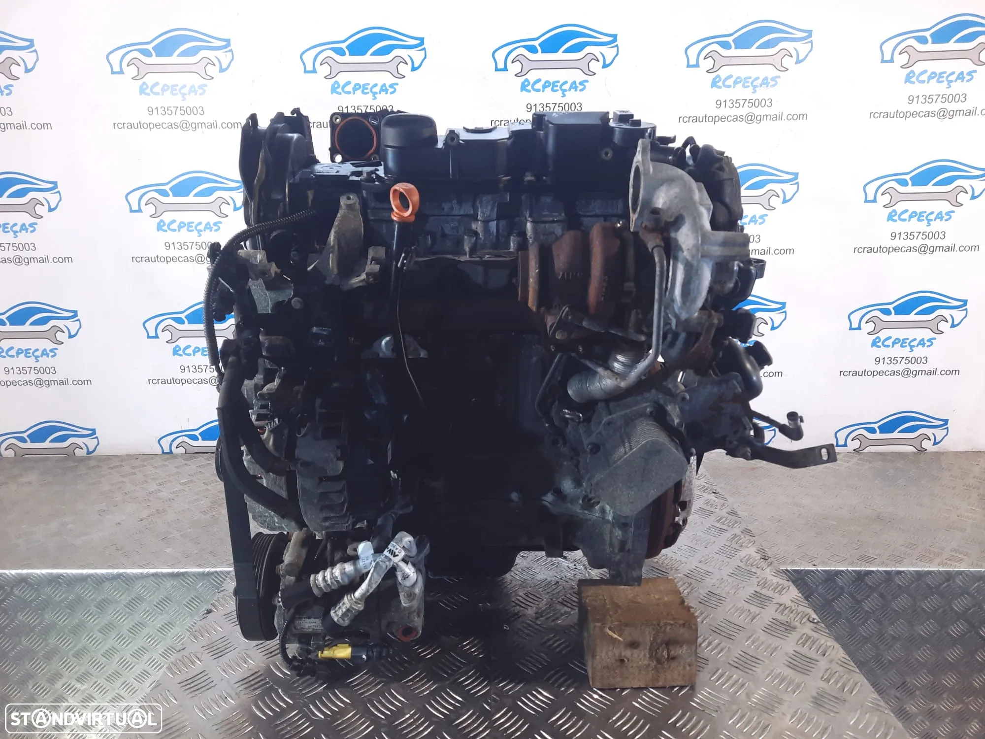 .MOTOR COMPLETO PEUGEOT CITROEN 1.6 HDI 8V 92CV 9H06 10JBEM - 5