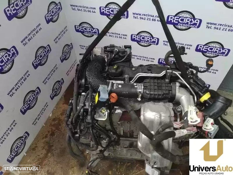 MOTOR COMPLETO PEUGEOT 208 2014 -8HR - 4