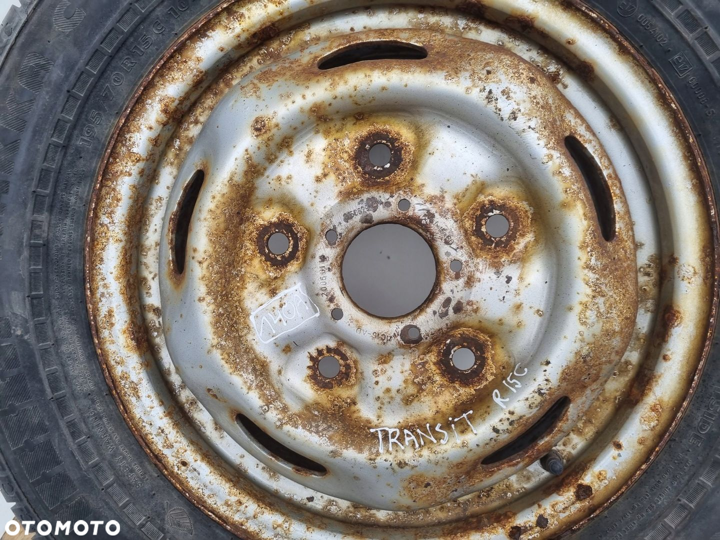 Ford Transit KOŁO ZAPASOWE Zapas felga 1C151007AC 195/70 R15C 5x160 2150829 - 2