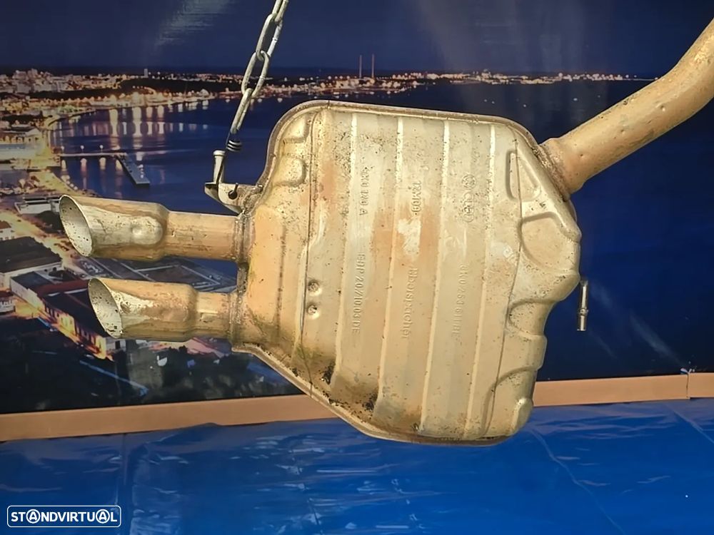 Panela de escape 2.0 tdi audi a5 a4 b8 2008- 8k0253611be2014 - 2