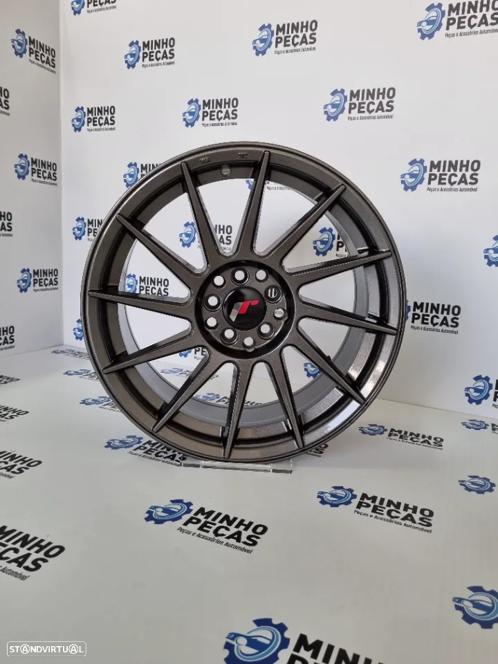 Jantes Japan Racing (JR22) em 17 Hyper Black - 8