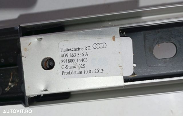 Bara fixare bagaje 4G9863556A Audi A6 4G/C7 [2010 - 2014] Avant wagon - 2