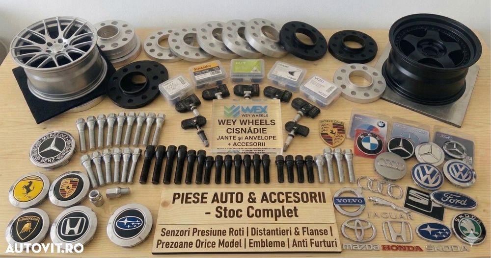 Accesorii Jante  Distantiere prezoane Capace embleme inele centrare senzori presiune Jante - 1