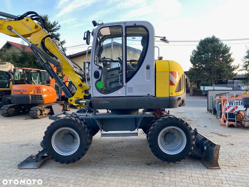 Wacker Neuson 9503 -2, PODPORY + PŁUG, 4000 MTH, 2 ŁYŻKI, DŁUŻSZY ZASIĘG, Z NIEMIEC, - 13
