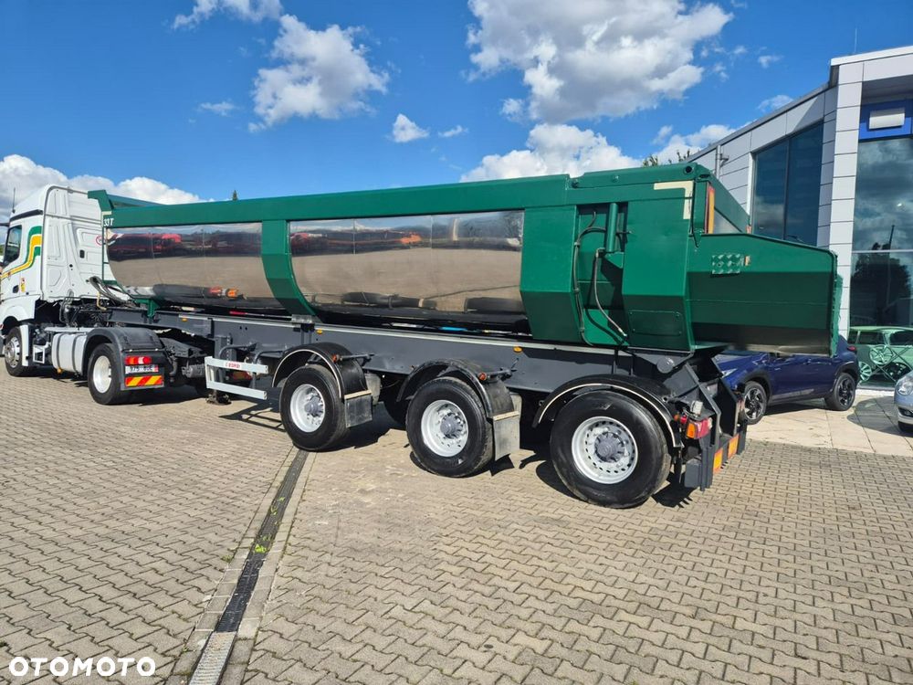 Zorzi 46S095 PRS / NACZEPA DO ASFALTU / WYWROTKA / PODGRZEWANIE / MASY BITUMICZNE / INOX / HARDOX Z PODGRZEWANIEM / MOŻLIWOŚĆ TRANSPORTU - 6