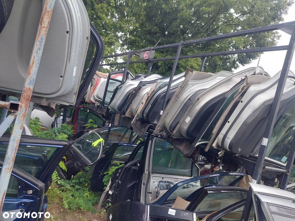 DRZWI KOMPLETNE LEWY TYŁ BMW E39 SEDAN COSMOSSCHWARZ METALLIC - 5