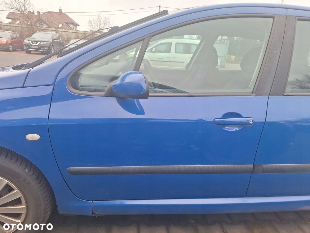 DRZWI KOMPLETNE LEWY PRZÓD PEUGEOT 307 I 00-07r HATCHBACK 5D EGJB - 1
