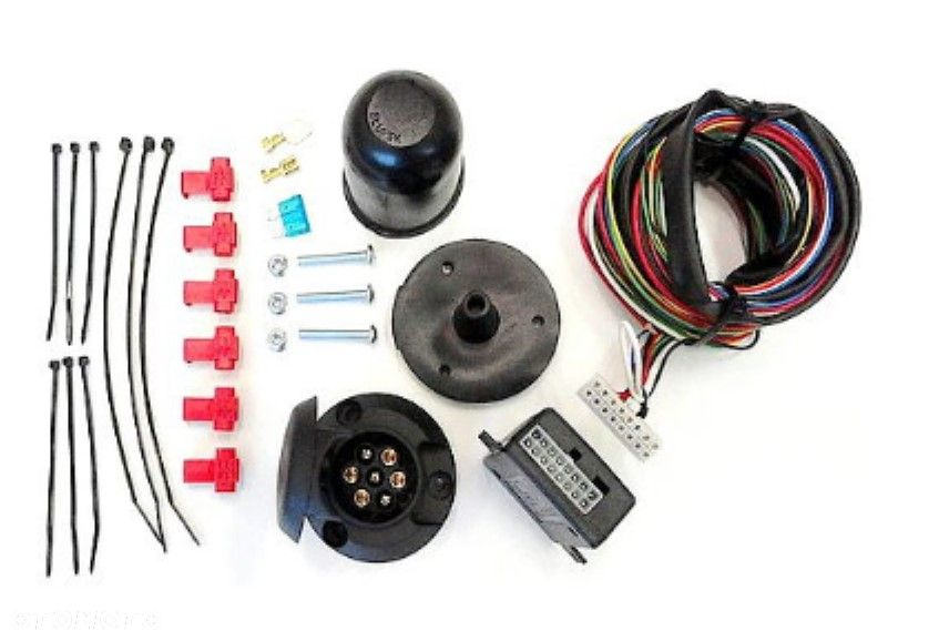 ORYGINAŁ NOWY SŁUPSK AUTO HAK HOLOWNICZY + MODUŁ WH1 DO VOLKSWAGEN VW GOLF 5 V 3/5 DRZWI HATCHBACK - 8