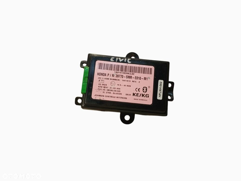 STEROWNIK MODUŁ BLUETOOTH HONDA CIVIC VIII UFO 39770-SMR-E010-M1 - 1