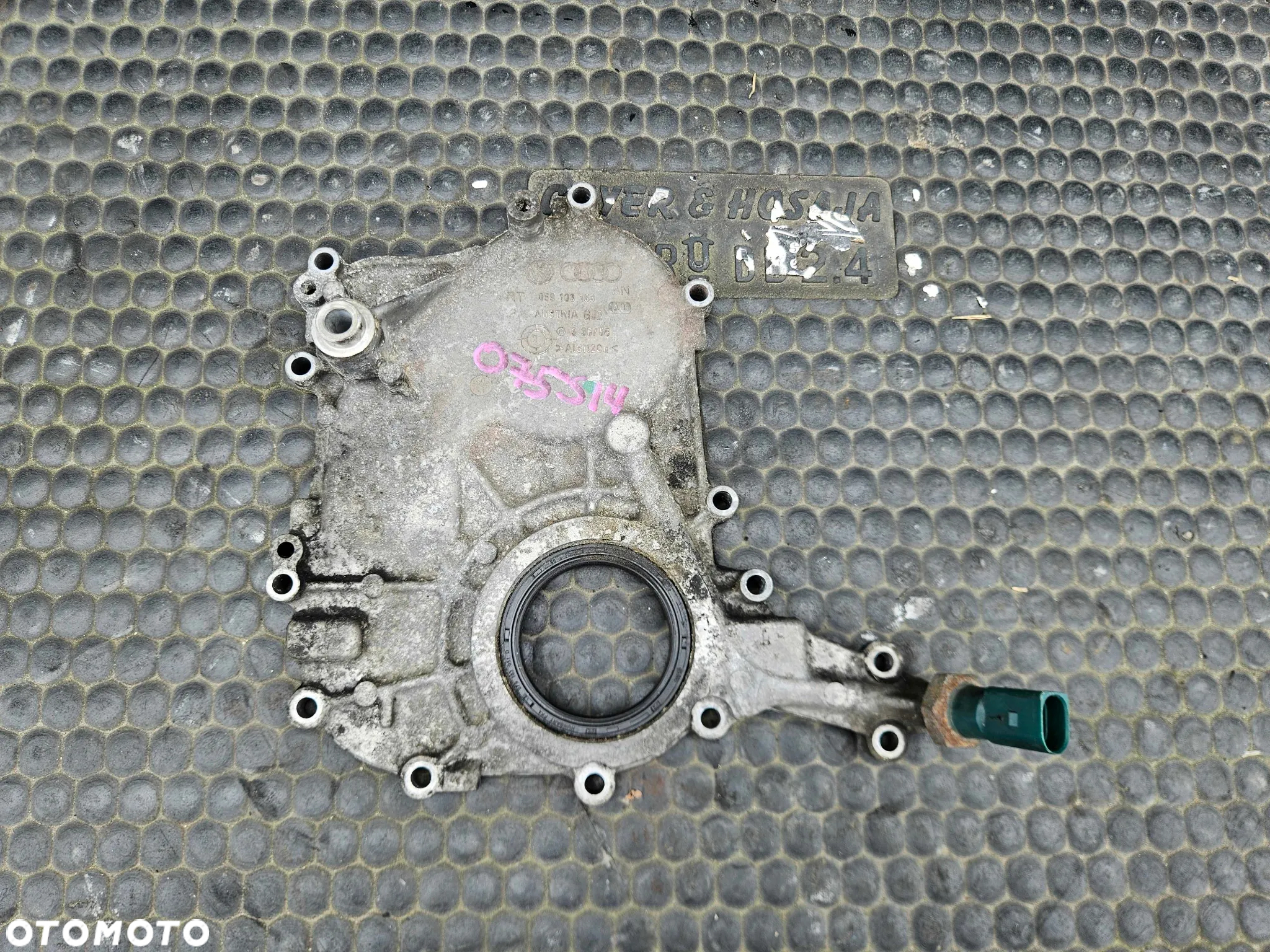 Obudowa Osłona Pokrywa Rozrzadu Silnika Dekiel Walu Kołnierz 2.7 3.0 V6 TDI Audi A4 B8 A5 Q5 - 32