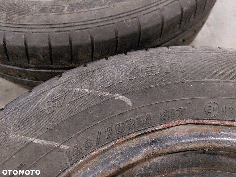 FELGI STALOWE 4 SZT 5x100 5Jx14 ET35 FI57,1 6Q0601027H VW SKODA - 6
