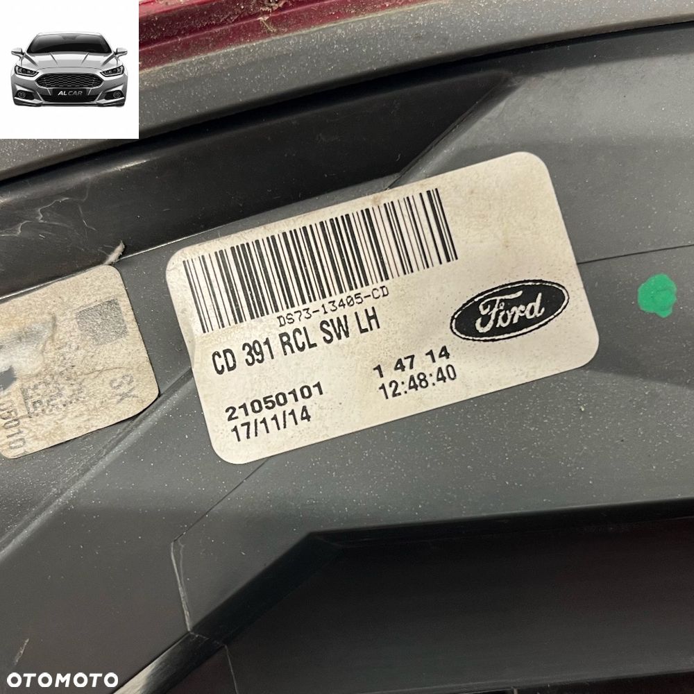 LAMPA LEWA TYŁ W BŁOTNIK FORD MONDEO MK5 KOMBI PRZED LIFT DS73-13405-CD - 3