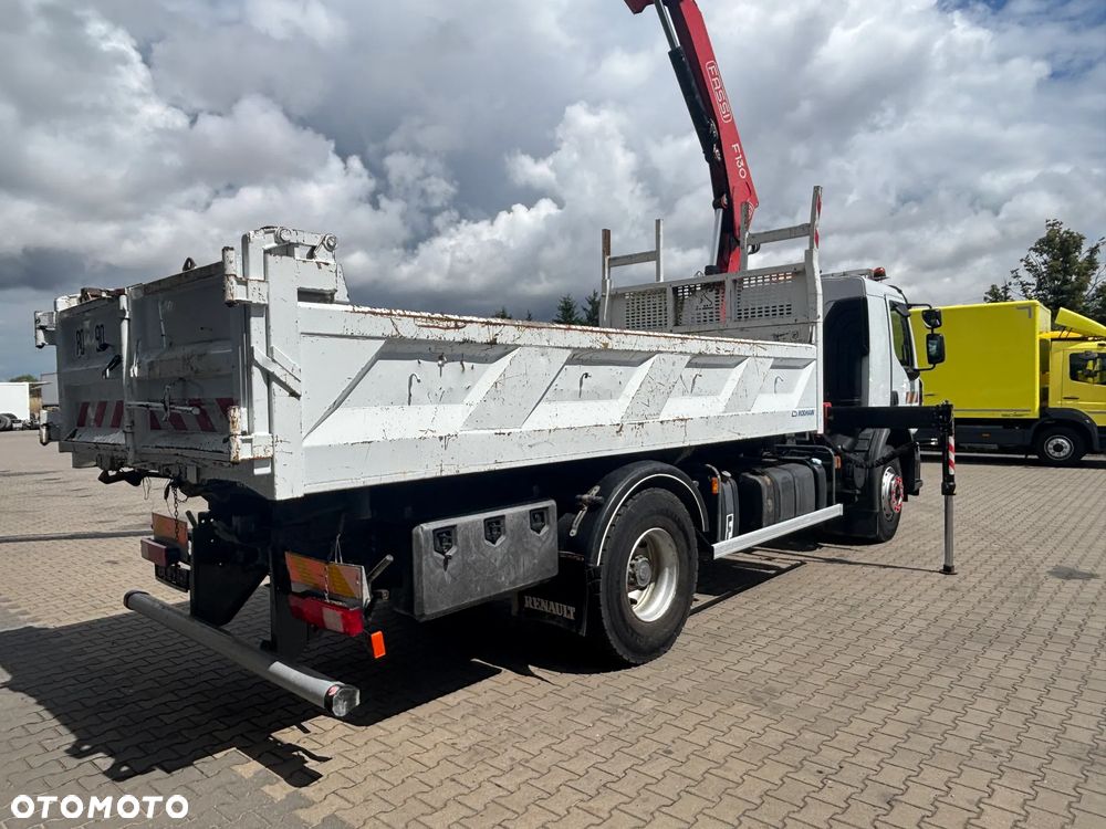 Renault PREMIUM LANDER 4x2 320 KM z HDS FASSI F130 z 5i6 funkcją z sterowaniem radiowym, wywrotka z hydroburtą na 2 siłowniki , resorowe zawieszenie , 3 osobowy, do wiertnicy , brukarstwo , budowa dróg itd - 17
