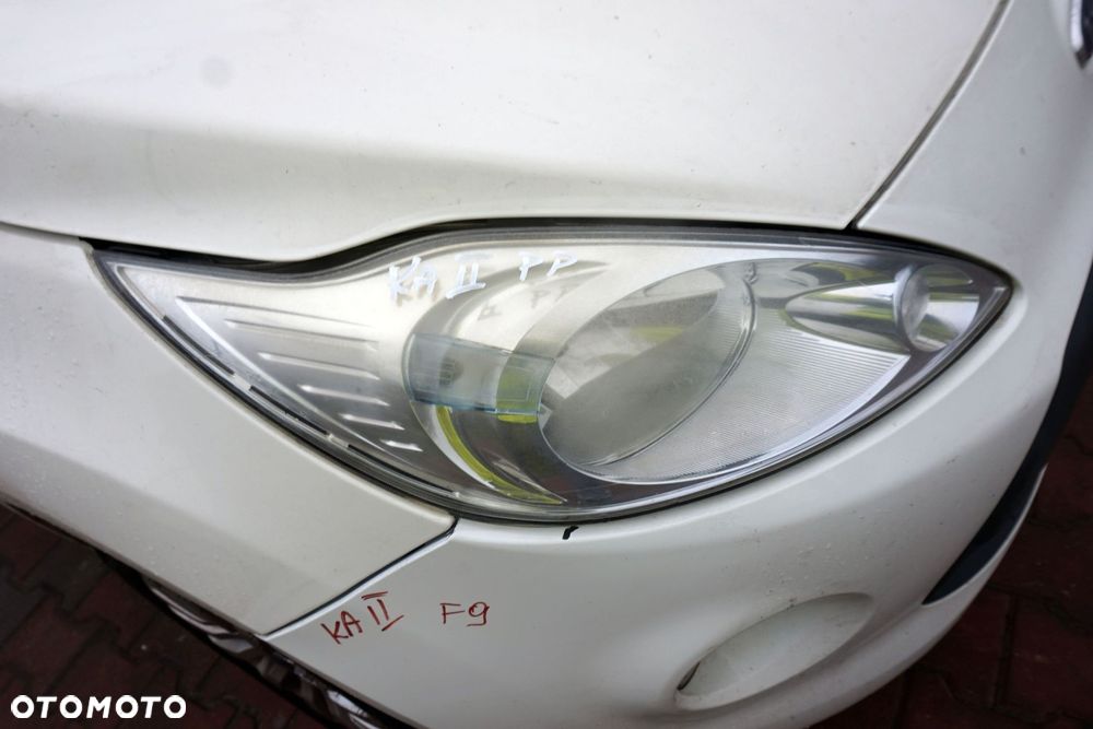 MASKA ZDERZAK BŁOTNIKI LAMPY KA II RU8 F9  FORD 2008-2016 BIAŁY PRZÓD KOMPLETNY - 11