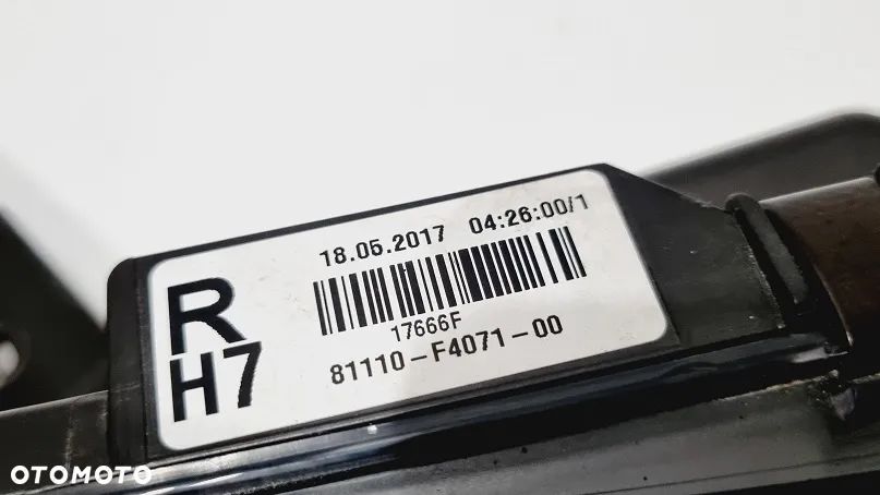 REFLEKTOR PRAWY FULL LED TOYOTA C-HR 81110-F4071 EUROPA - 4