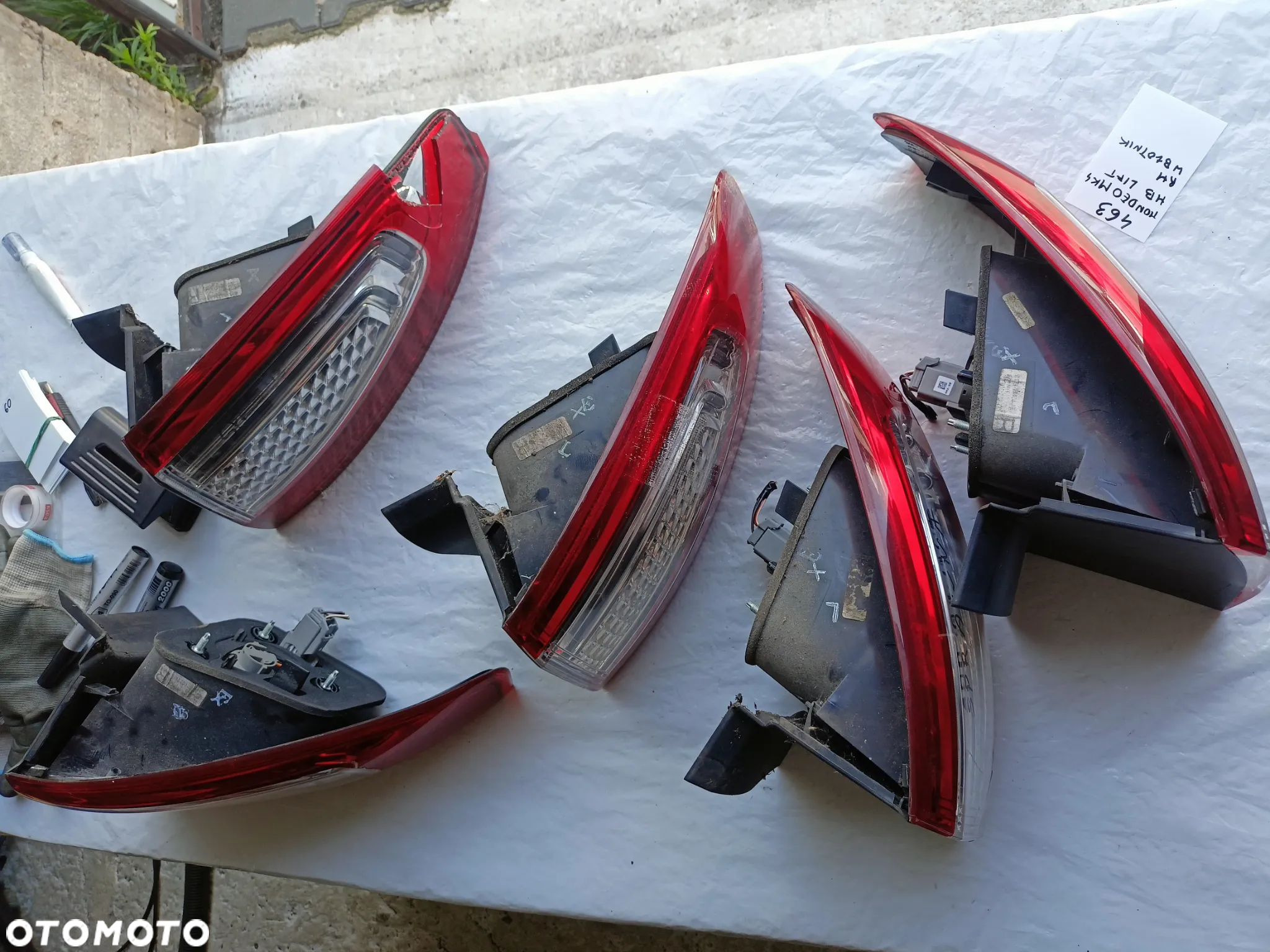 LAMPA TYŁ TYLNA PRAWA MONDEO MK4 LIFT HB - 8