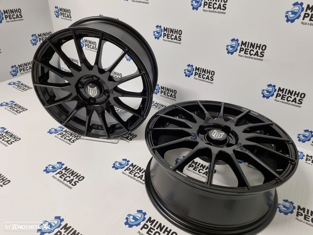 Jantes Fox (FX004) em 17 Preto Brilho (4x100) - 5