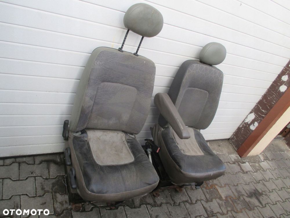 fotel pasażera 1 os renault master movano ii 03-10 - 1