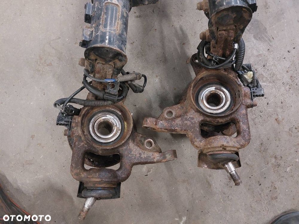 AMORTYZATOR SPRĘŻYNA ZWROTNICA LEWY PRZÓD + PRAWY PRZÓD HYUNDAI I30 I - 7