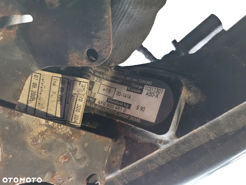 AUDI A6 C6 LIFT HAK HOLOWNICZY WIĄZKA ŚRUBY MODUŁ CHOWANY KOMBI / SEDAN ELEKTRYCZNY - 8
