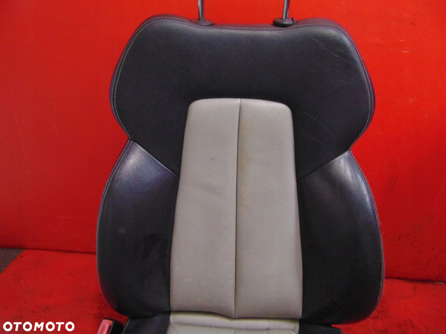 MERCEDES SLK I R170 170 W170 FOTEL FOTELE SIEDZENIA GRZANE SKÓRA BOCZKI KPL - 4