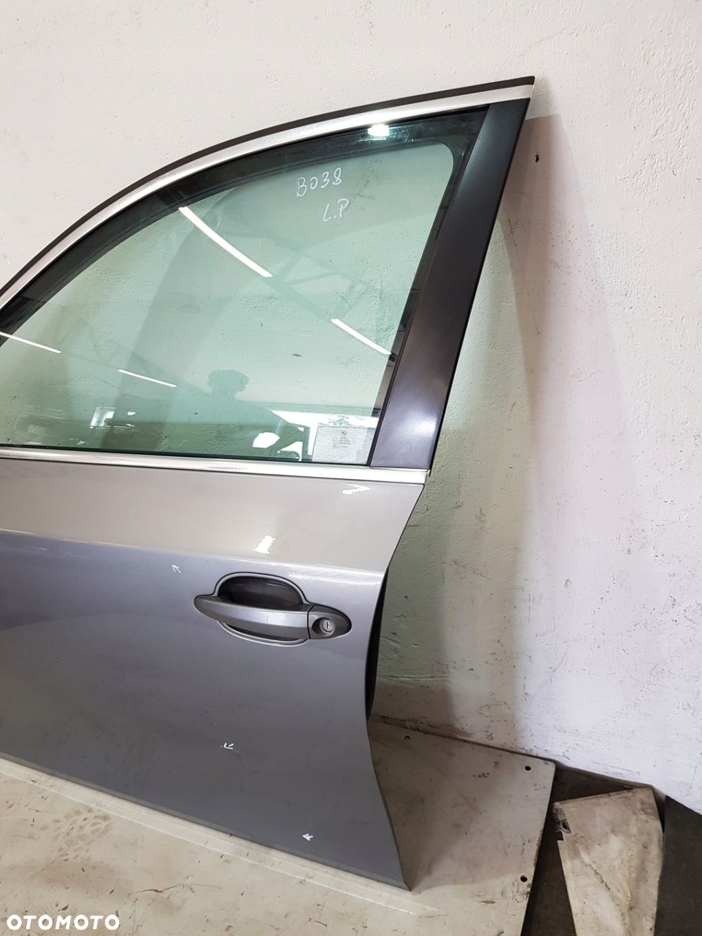 DRZWI LEWE LEWY PRZÓD BMW E60 E61 LCI EUR SPACEGRAU METALLIC A52/7 - 6