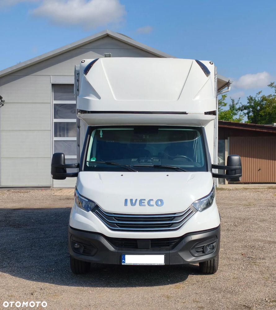 Iveco DAILY FIRANA 10EP WINDA DHOLLANDIA PLANDEKA 3.0 180KM HIMATIC AUTOMAT NAWIGACJA RADAR ASYSTENT PASA SERWIS ASO BEZWYPADKOWY ZADBANY 2024 FV23% KLIMA WEBASTO 35S18 - 6