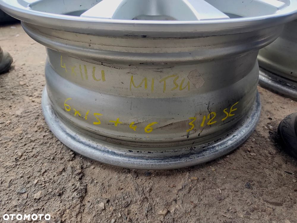 4x114,3 Felgi Aluminiowe Oryginalne 4x114 Alufelgi 15 Koła MITSUBISHI CARISMA LANCER GALANT SPACE STSR SPACE WAGON COLT CZC SMART FORFOUR VOLVO S40 V40 Legnica ALU-RAD - 14