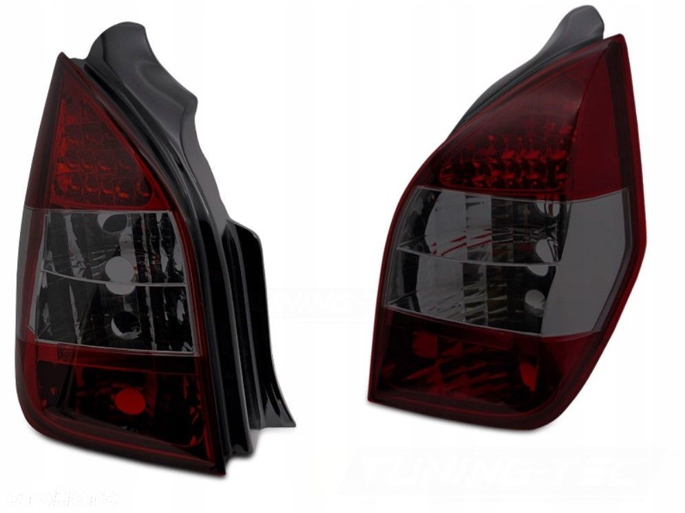LAMPY TYLNE DIODOWE CITROEN C2 03-10 LED RED SMOKE - 1