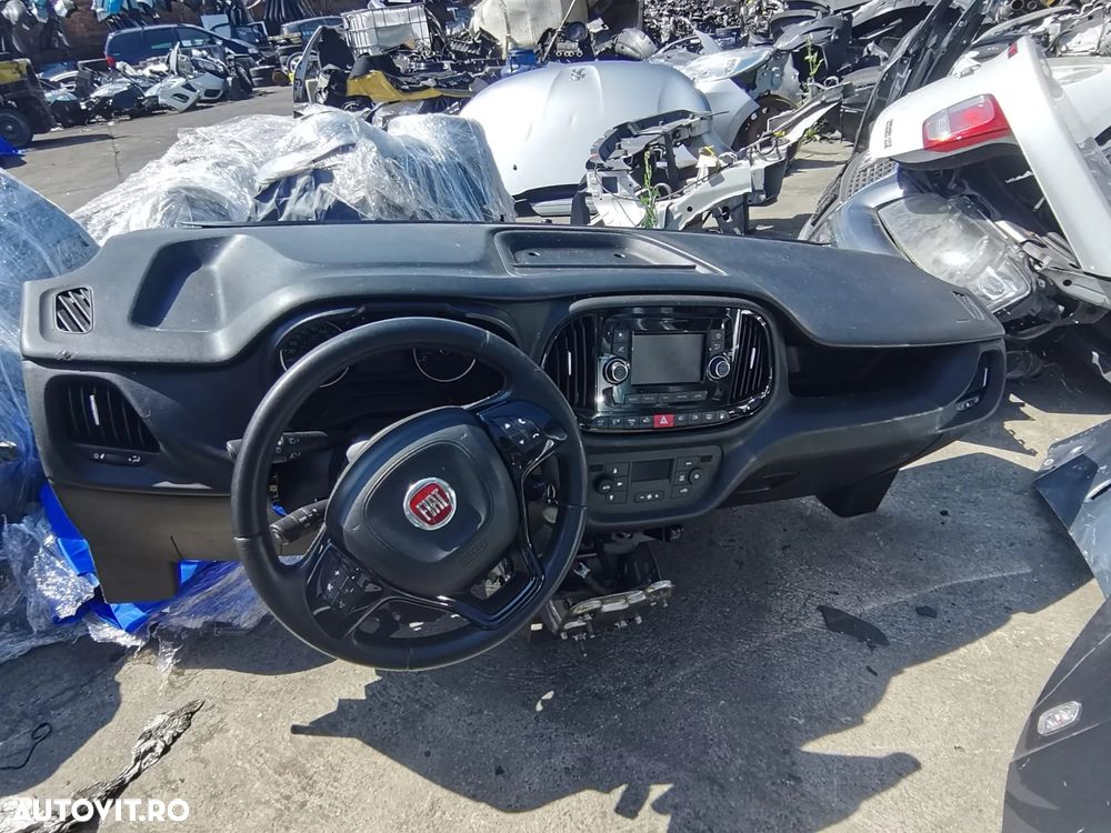 Plansa bord Fiat Doblo 2 2015-2019 cu airbag-uri si centuri - 1