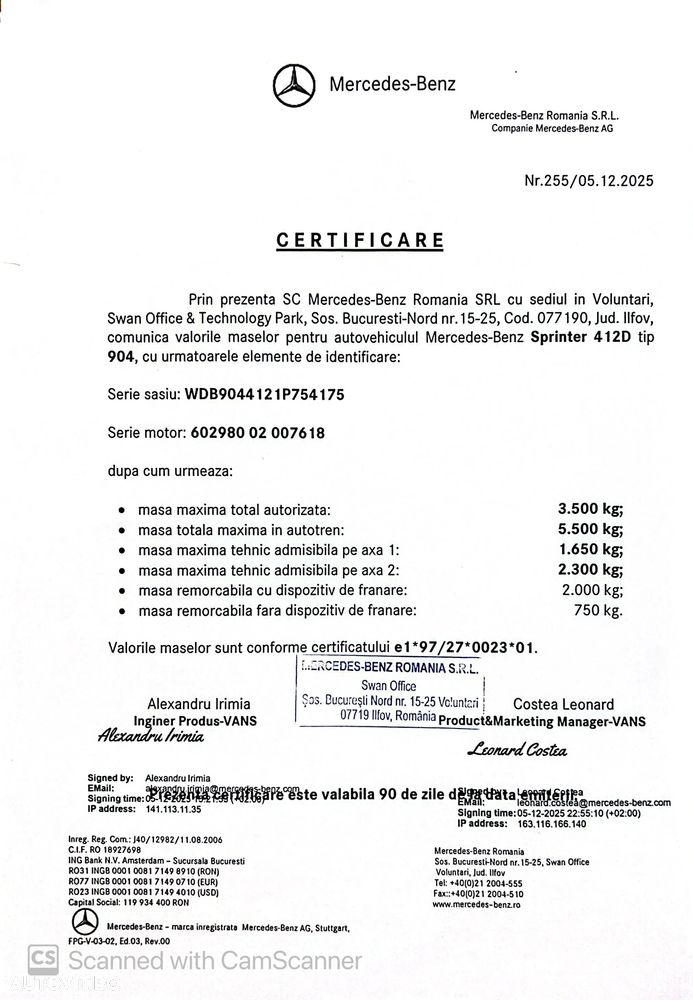 Mercedes-Benz Sprinter - 9