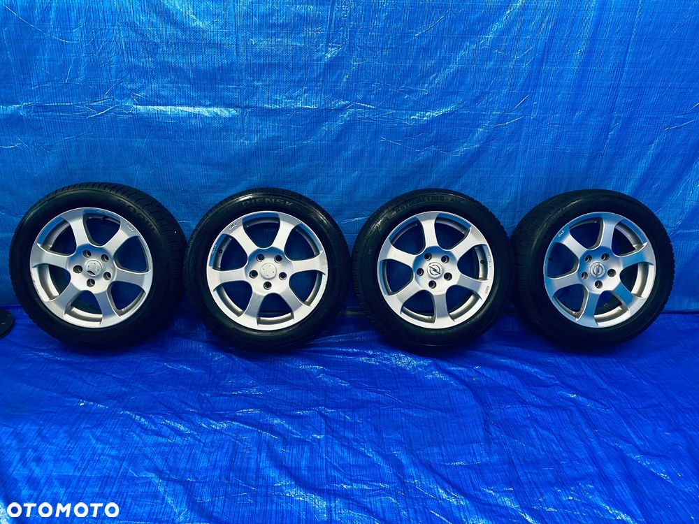 KOŁA KOŁO 17 FELGA ALUMINIOWE ALUSY FELGA 17" x 7J  5X120 ; 67,1mm ET41 KOMPLET ; OPONY ZIMA ZIMOWE 2025R ; OPEL INSIGNIA A ; TS8987 ORYGINAŁ - 1