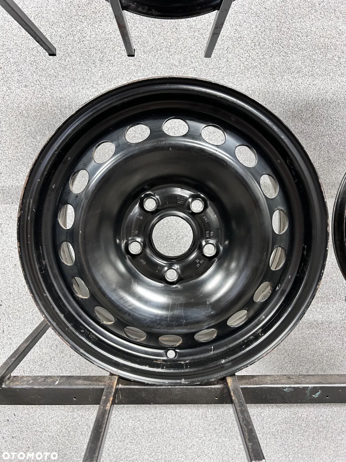 4 FELGI STAL. VW GOLF 5 , 6 , TOURAN , CADDY , SEAT LEON 2, SKODA OCATVIA 2  15'' 6J ET47 - 4