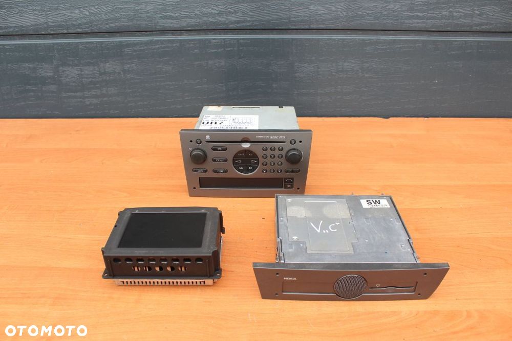 RADIO SIEMENS NCDC 2015 NAWIGACJA KOLOROWA OPEL VECTRA C SIGNUM - 1