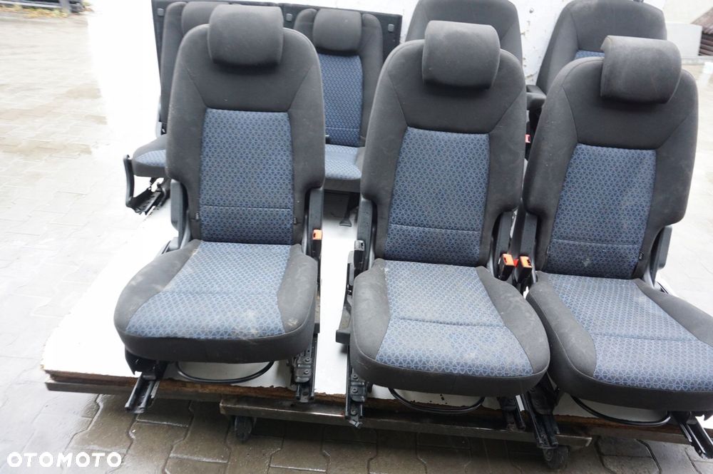 FOTELE SIEDZENIA FORD GALAXY MK2 7 OSÓB - 2