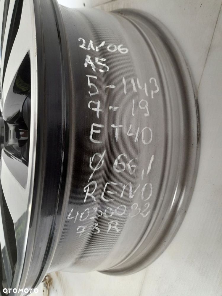 Felgi aluminiowe Opel OE 403003273R 7.0" x 19" 5x114.3 ET40 - 15