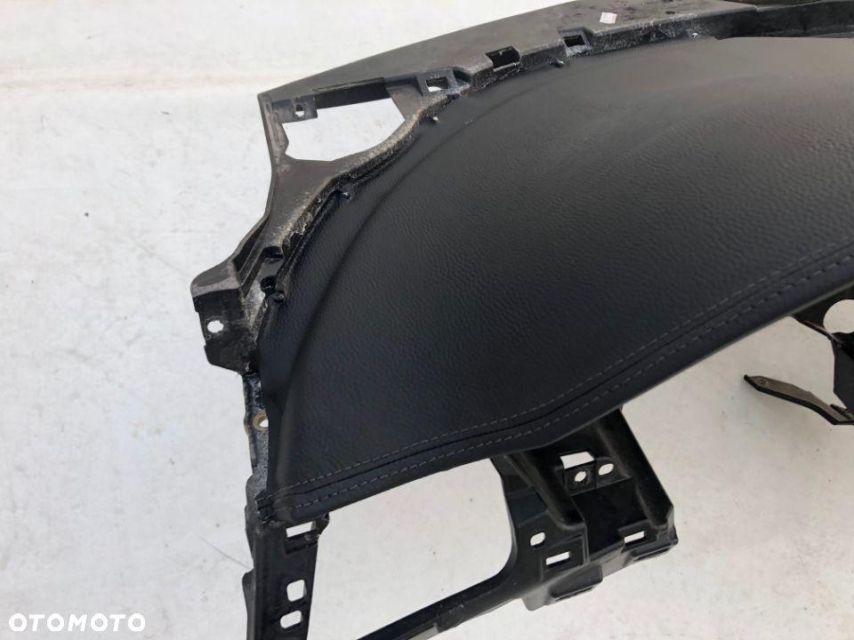 AUDI A8 4H D4 szara nić DESKA KONSOLA KOKPIT PULPIT PÓŁKA PARAPET ECOSKÓRA KURTYNA AIRBAG naprawa !! - 3