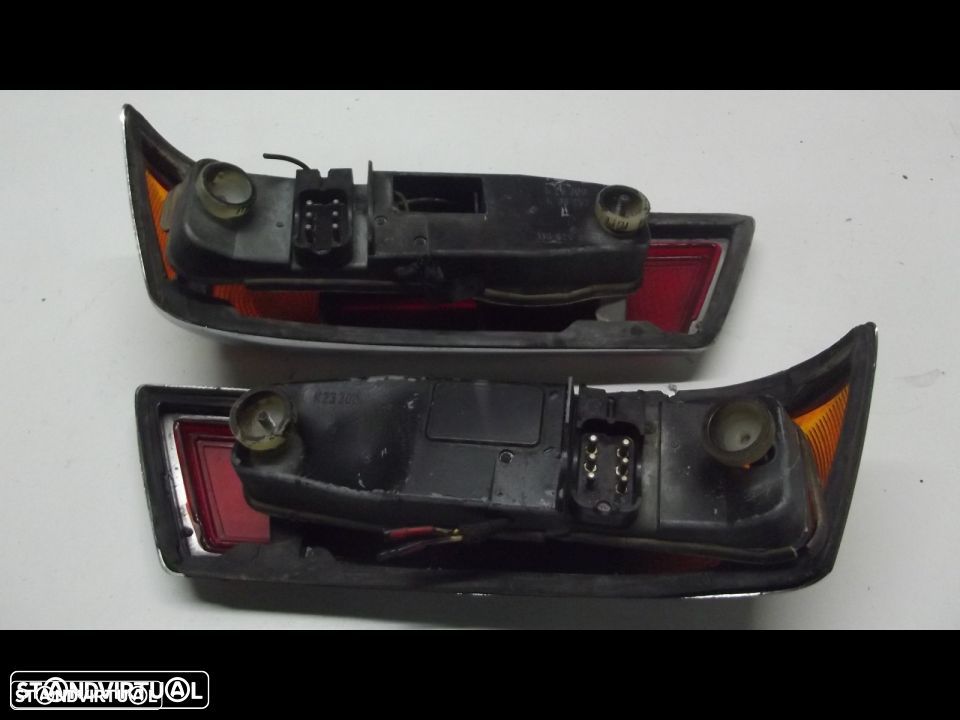 mercedes antigo farolins completos c/borracha - 2