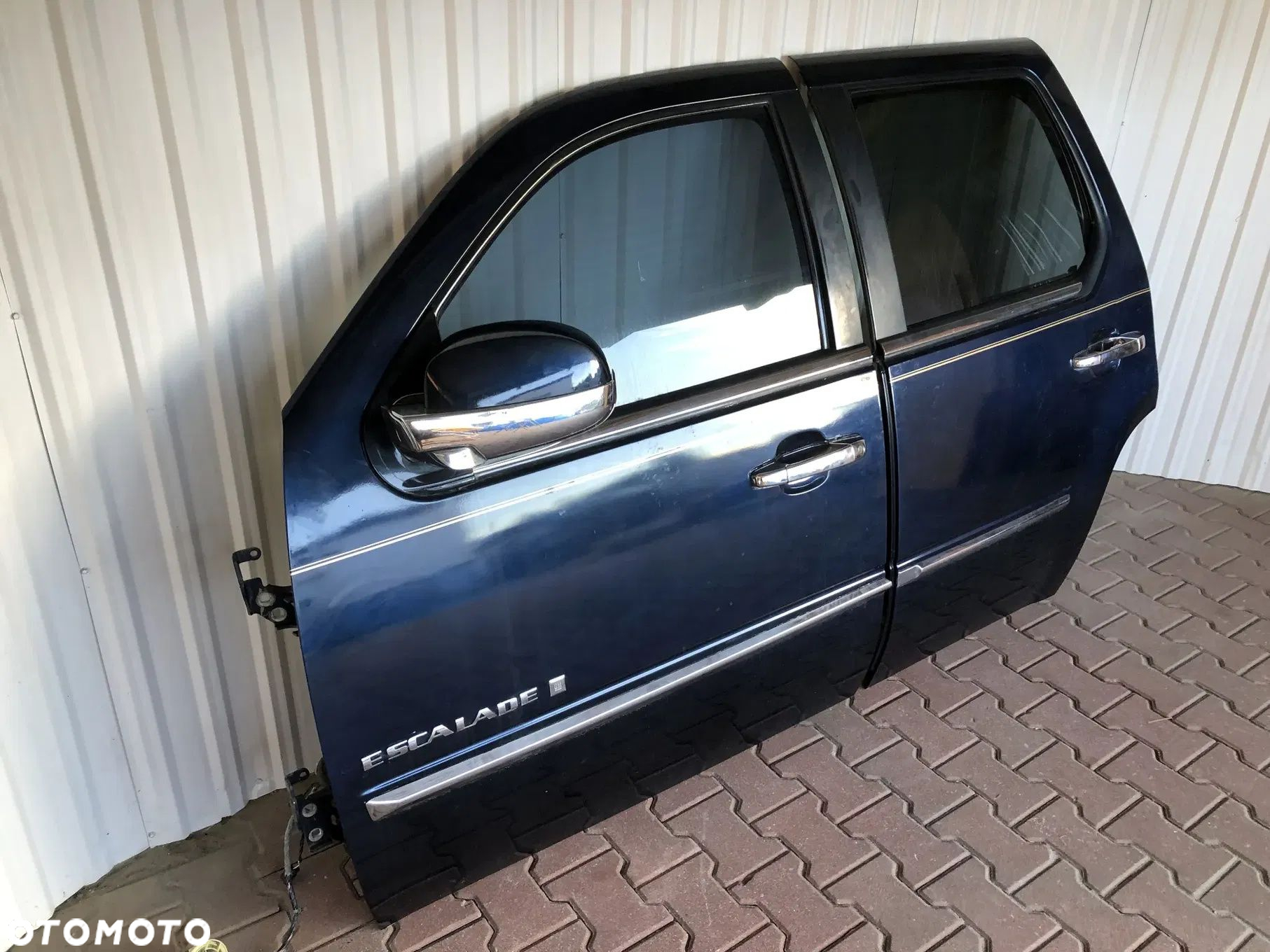 CADILLAC ESCALADE III 2006-2014 DRZWI LEWE PRZEDNIE PRZÓD TYLNE TYŁ BOCZEK LUSTERKO - 2
