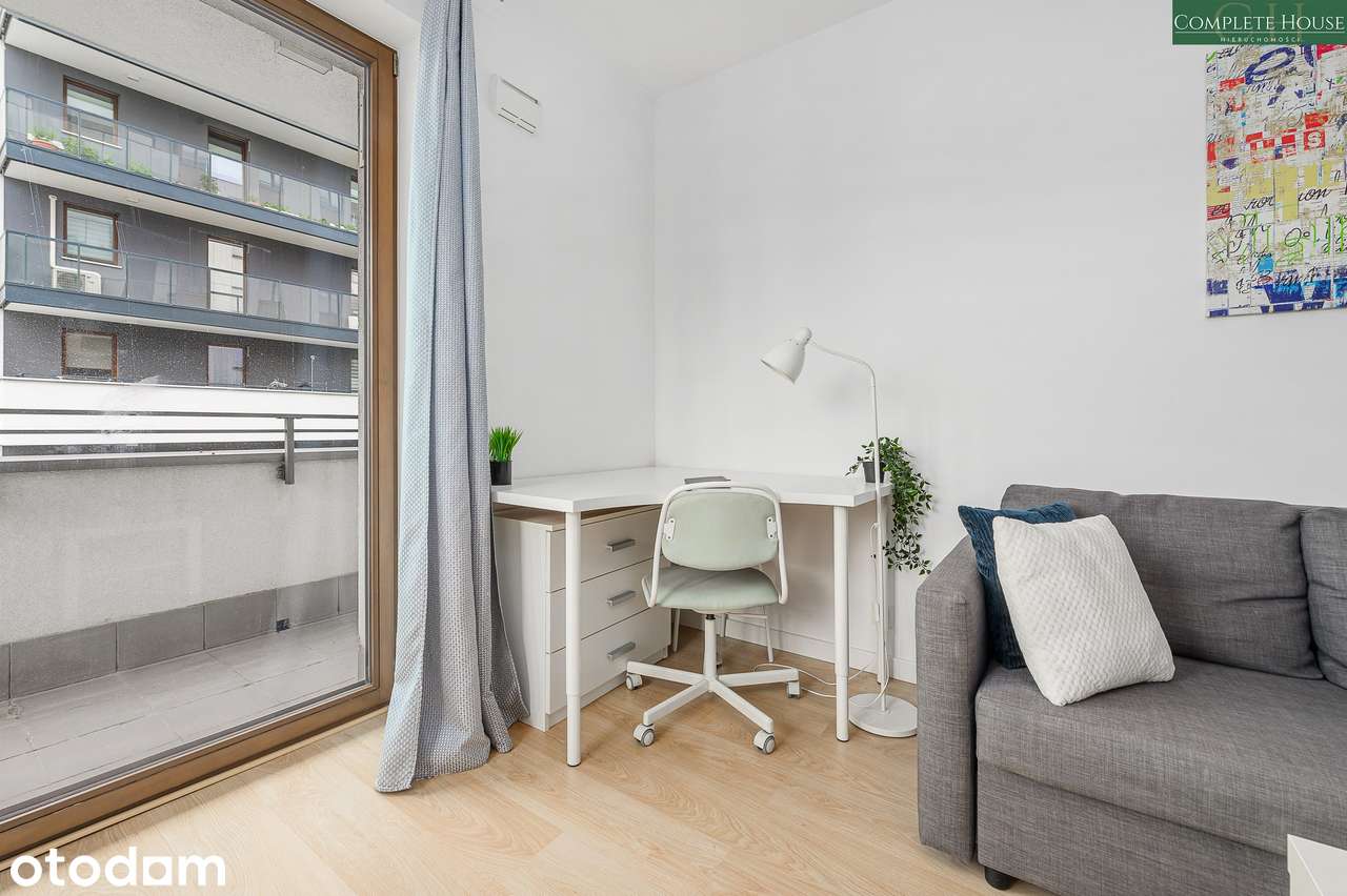 Jasny Apartament 49 m2 | Obok Westfield Mokotów | ul. Cybernetyki 4