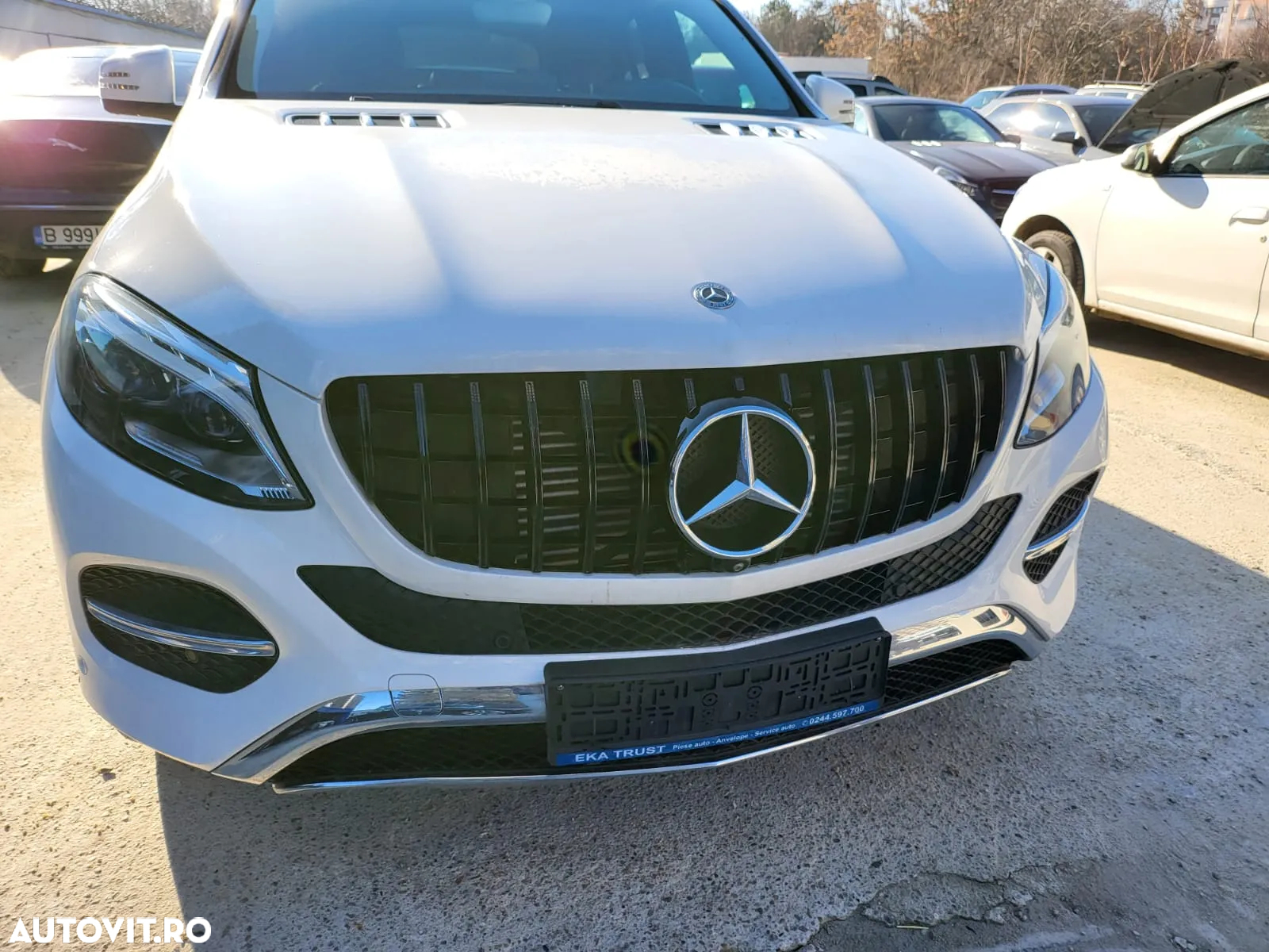 Grila Mercedes Benz GLE Coupe C292 (15-18) Panamericana Look - 9