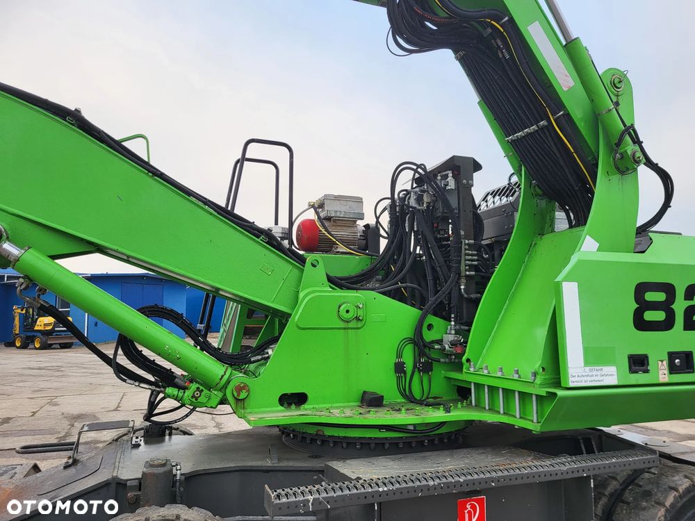 Sennebogen 821 M przeładunkowa do złomu chwytak + magnes - 17