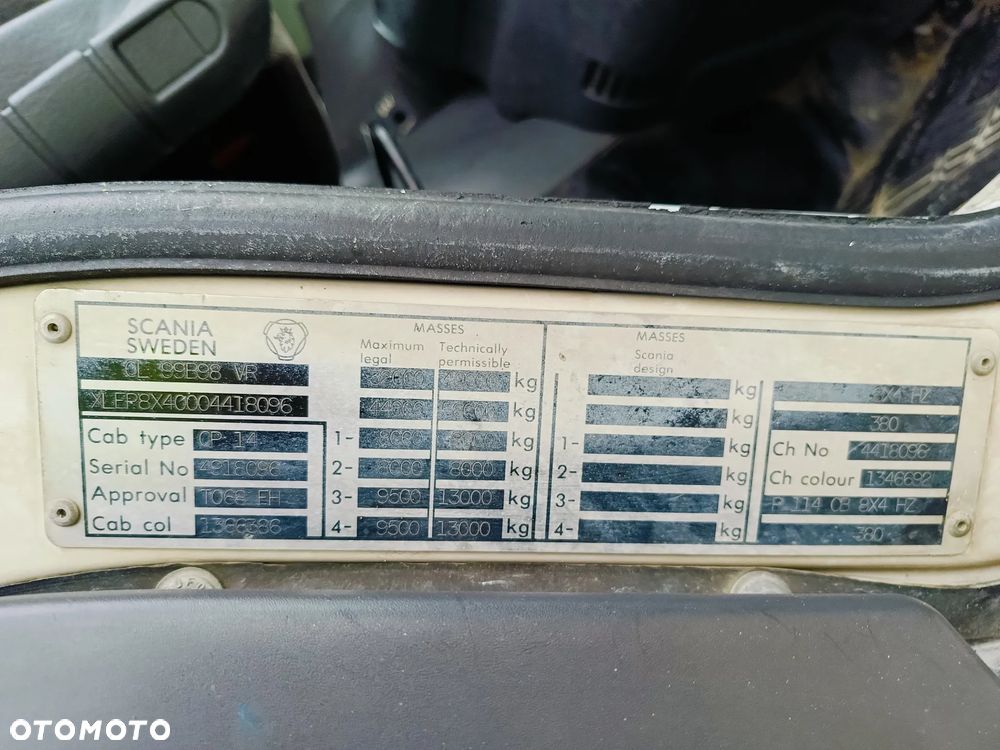 Scania 114 CB 8X4 - 15