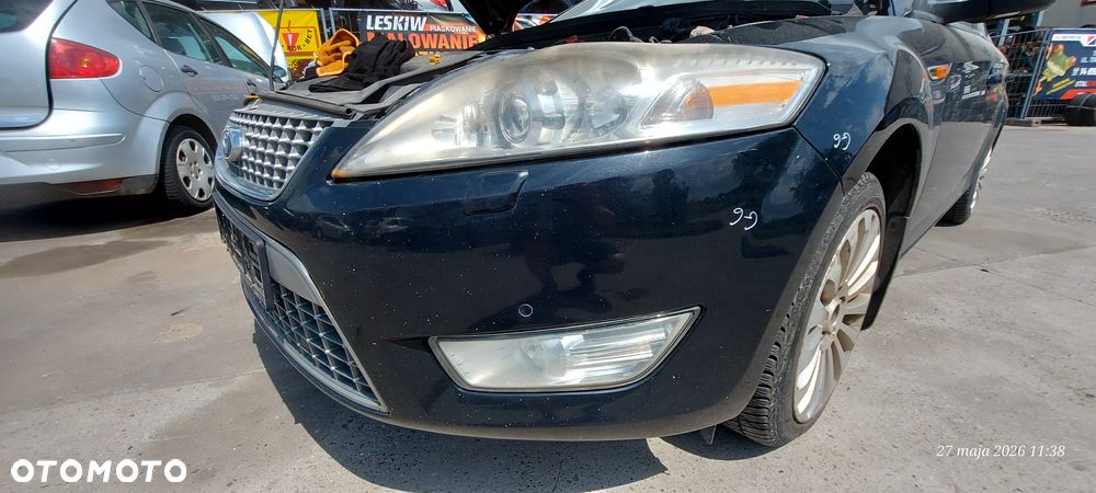 Mondeo Mk4 Zderzak Przód Przedni Pod Xenon Pdc Czujniki Parkowania Kolor G6 Czarny - 4